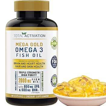 モデーア オメガ３  2本セット Amazon.com: Omega 3 Burpless Max Strength Fish Oil